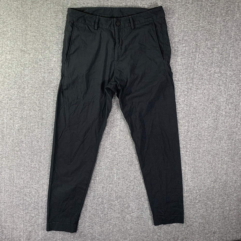 Outlier Pants Men 32x29 Black Outdoor Chino Trousers Travel Office Utility